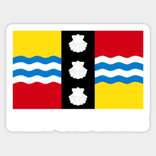 Bedfordshire County Flag, England. Sticker